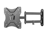 Deltaco ARM-0253, 106,7 cm (42 Zoll), 75 x 75 mm, 200 x 200 mm, -7,5 - 7,5°, -90 - 90°, Schwarz von Deltaco