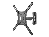 Deltaco ARM-0256, 139,7 cm (55 Zoll), 75 x 75 mm, 400 x 400 mm, -15 - 5°, -90 - 90°, Schwarz von Deltaco
