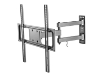 Deltaco ARM-1200, 200 x 200 mm, 400 x 400 mm, -15 - 10°, -90 - 90°, Stahl, Schwarz Deltaco ARM-1200, 200 x 200 mm, 400 x 400 mm, -15 - 10°, -90 - 90°, Stahl, Schwarz von Deltaco