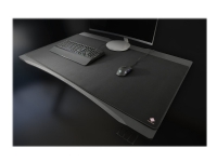 Deltaco GAM-081, Schwarz, Monochromatisch, Gummi, Gaming-Mauspad von Deltaco