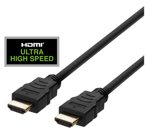 Deltaco HU-30 HDMI-Kabel 3 m HDMI Typ A (Standard) Schwarz (HU-30) von Deltaco