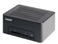 Deltaco K3082CR, HDD, SSD, SATA, 2.5,3.5 Zoll, CF, SD, Schwarz, Daten, Leistung von Deltaco