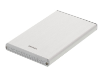 Deltaco MAP-GD29U3, HDD-Gehäuse, 2.5 Zoll, Serial ATA III, USB Anschluss, Silber von Deltaco