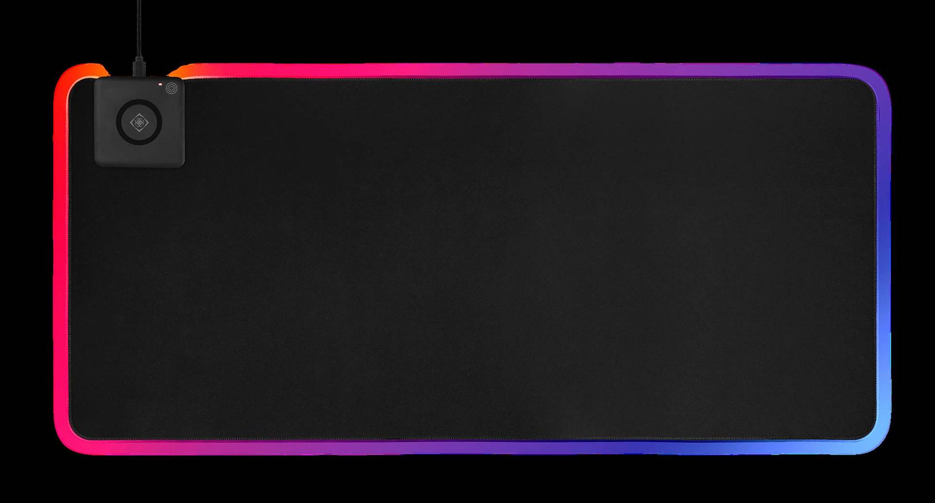 Deltaco RGB Mauspad m. Wireless Charger/RGB Lichtleiste (GAM-092) von Deltaco