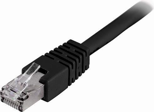 Deltaco STP-630 Netzwerkkabel Schwarz 30 m Cat6 F/UTP (FTP) (STP-630S) von Deltaco