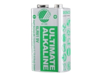 Deltaco ULTB-6LR61-10P, Einwegbatterie, 6LR61, Alkali, 9 V, 10 Stück(e), Cd (cadmium), Hg (Quecksilber), Pb (Blei) von Deltaco
