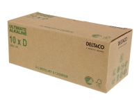 Deltaco ULTB-LR20-10P, Einwegbatterie, D, Alkali, 1,5 V, 10 Stück(e), Cd (cadmium), Hg (Quecksilber), Pb (Blei) von Deltaco