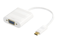 Deltaco USBC-VGA1, 0,1 m, USB Typ-C, VGA (D-Sub), Männlich, Weiblich, Gerade von Deltaco