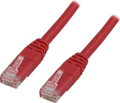 Deltaco UTP Netzwerkkabel Rot 0,5 m Cat6 (TP-60R) von Deltaco