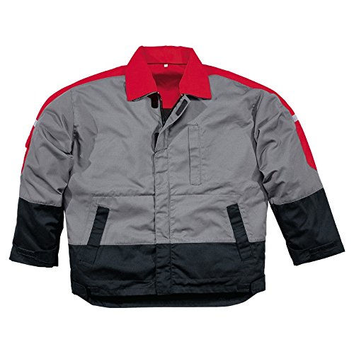 Delta Plus M4VESGR3X Mach4 Arbeitsjacke aus Polyester/Baumwolle, Grau, 3XL von Deltaplus