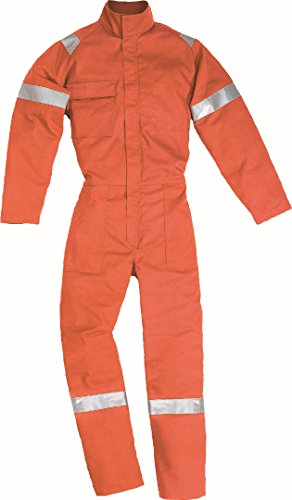 Delta Plus MAICOOVPT Maiao Arbeitsoverall aus Schwer Entflammbare Baumwolle, Orange, S Delta Plus MAICOOVPT Maiao Arbeitsoverall aus Schwer Entflammbare Baumwolle, Orange, S von Deltaplus