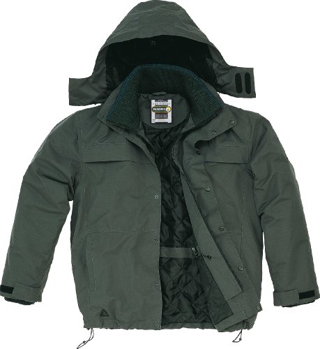 Delta Plus MOSSGRTM Blouson aus Mikrofaser Polyester mit PVC-Bechichtet, Grau, M von Deltaplus