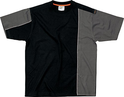 Delta Plus MSTSTNOTM T-Shirt aus Baumwolle, Series Leisure, Schwarz-Grau, M Delta Plus MSTSTNOTM T-Shirt aus Baumwolle, Series Leisure, Schwarz-Grau, M von Deltaplus