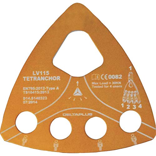 Delta Plus TC059 Bergungsset: LV115 + 2 TC025 +AM002X5 + 2 LV614, Sortierte Farben, Einzelgrösse von Deltaplus