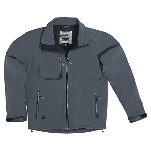 Delta Plus WICKGRXX Kurzer Blouson aus Polyester/Elasthan, Wasserdicht und Winddicht, Grau, XXL von Deltaplus