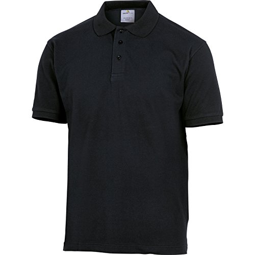 Deltaplus AGRANO3X Poloshirt Piqué-Strick 100% Baumwolle 200 G/M², Schwarz, Größe 3XL Deltaplus AGRANO3X Poloshirt Piqué-Strick 100% Baumwolle 200 G/M², Schwarz, Größe 3XL von Deltaplus