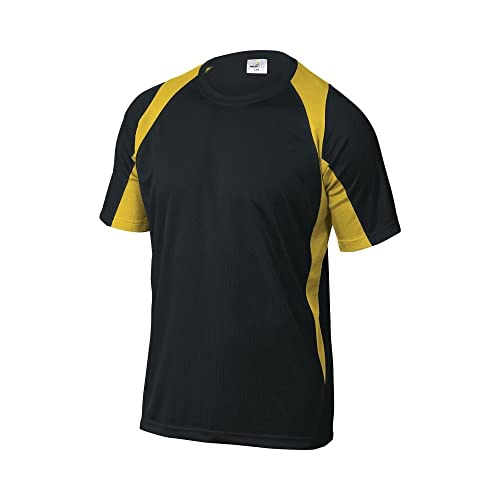 Deltaplus BALINJTM T-Shirt 100% Polyester, Schwarz-Gelb, Größe M Deltaplus BALINJTM T-Shirt 100% Polyester, Schwarz-Gelb, Größe M von Deltaplus