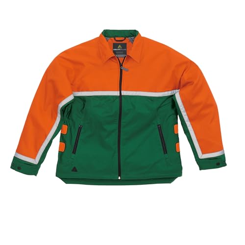 Deltaplus EPIC3VEGT Holzfällerjacke - Futter Mit Kettengestrickener Schnittschutz-Komplex, Grün-Orange, Größe L Deltaplus EPIC3VEGT Holzfällerjacke - Futter Mit Kettengestrickener Schnittschutz-Komplex, Grün-Orange, Größe L von Deltaplus