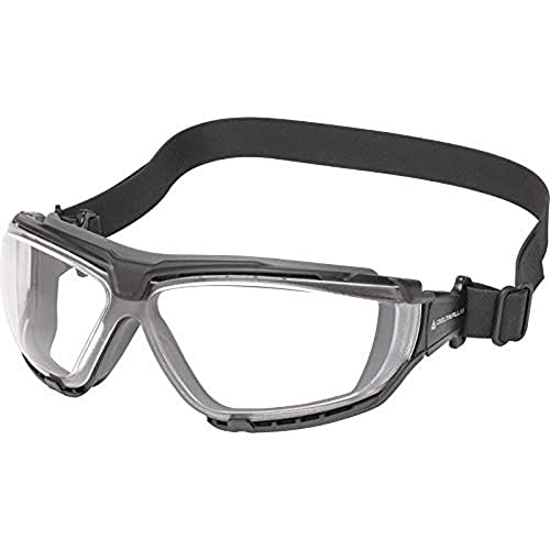 Deltaplus GOSPTIN Einscheibenbrille Aus Polycarbonat, Farblos, Größe Einstellbar von Deltaplus