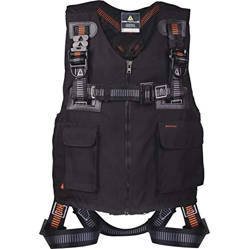 Deltaplus HAR23GIL2NOXX Haltegurt Mit Weste "Riplight System Ii" - 3 Auffangösen, Schwarz, Größe XL/XXL Deltaplus HAR23GIL2NOXX Haltegurt Mit Weste "Riplight System Ii" - 3 Auffangösen, Schwarz, Größe XL/XXL von Deltaplus