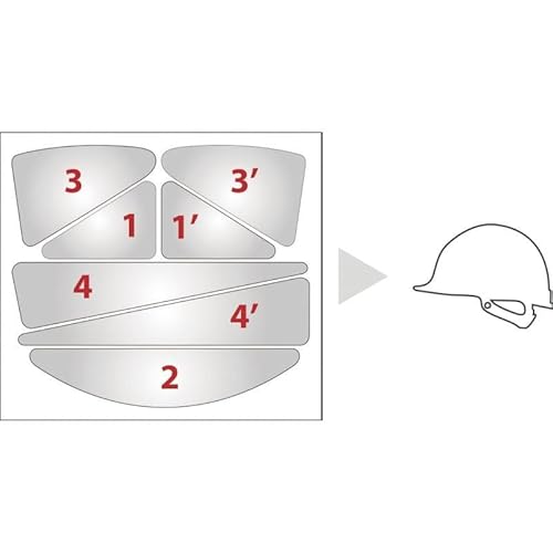 Deltaplus HESTICKERAR Beutel Mit Kleber Für Helme, Metallgrau, Größe Einzelgrösse Deltaplus HESTICKERAR Beutel Mit Kleber Für Helme, Metallgrau, Größe Einzelgrösse von Deltaplus