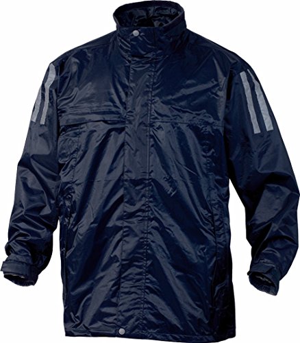 Deltaplus KISSIBM3X Regenjacke Aus Polyester Mit Pvc-Beschichtung, Marineblau, Größe 3XL von Deltaplus