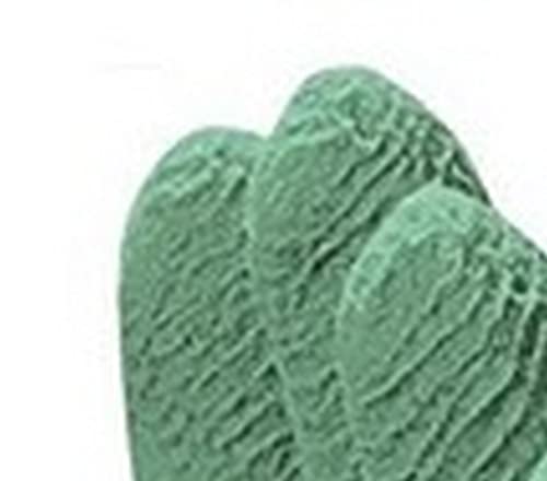 Deltaplus LA50008 Beschichteter Latexhandschuh, Crepe Auf Baumwolle, Grün, Unbeschichteter Handrüc, Grün, Größe 08 von Deltaplus
