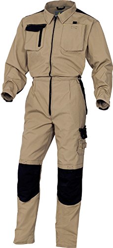 Deltaplus M5COMBNGT Mach Spirit Arbeitskombination Aus Baumwolle / Polyester, Beige-Schwarz, Größe L Deltaplus M5COMBNGT Mach Spirit Arbeitskombination Aus Baumwolle / Polyester, Beige-Schwarz, Größe L von Deltaplus