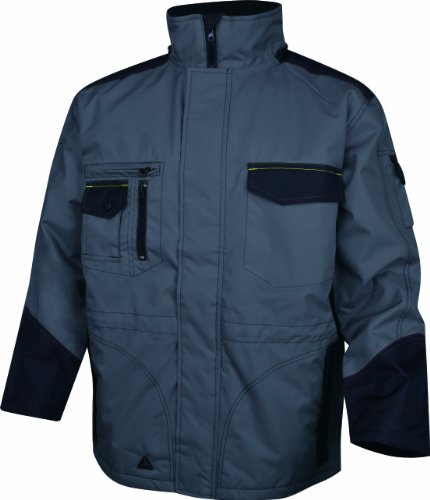 Deltaplus M5PARGNXG Mach Spirit Parka Aus Polyester-Oxford Beschichtet Mit Pu, Grau-Schwarz, Größe XL Deltaplus M5PARGNXG Mach Spirit Parka Aus Polyester-Oxford Beschichtet Mit Pu, Grau-Schwarz, Größe XL von Deltaplus
