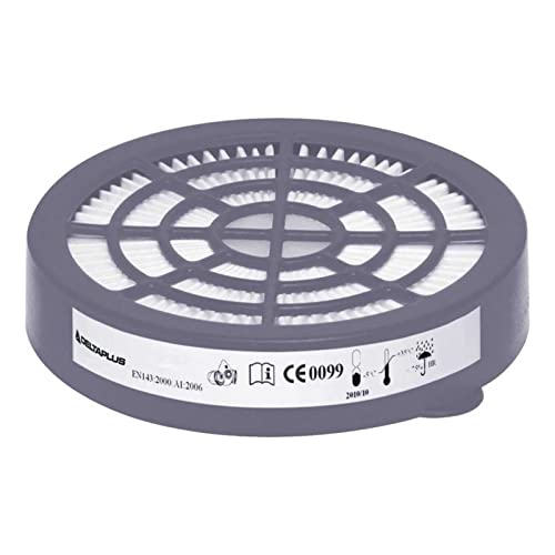 Deltaplus M6000EPREP3R Satz Mit 2 Filtern P3 Für Halbmaske Der Serie M6000-Jupiter, Grau, Größe Artikel ohne Größe Deltaplus M6000EPREP3R Satz Mit 2 Filtern P3 Für Halbmaske Der Serie M6000-Jupiter, Grau, Größe Artikel ohne Größe von Deltaplus