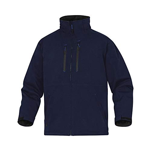 Deltaplus MILT2BMXX Parka Aus Polyester / Elasthan - Wasserdicht Und Winddicht, Marineblau, Größe XXL von Deltaplus