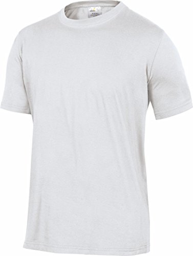 Deltaplus NAPOLBCPT T-Shirt 100% Baumwolle, Weiß, Größe S von Deltaplus