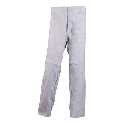 Deltaplus PANTABXG Schweisserhose Aus Narbenleder, Natur, Größe XL von Deltaplus