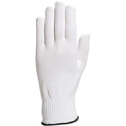 Deltaplus PM15907 Strickhandschuh 100% Polyamid - 13Er Teilung, Weiß, Größe 07 von Deltaplus