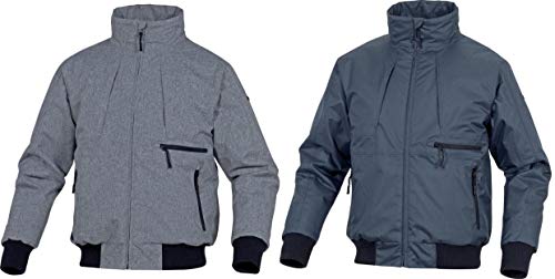 Deltaplus SANREGRPT Blouson Aus Polyester Mit Pu-Beschichtet - Futter Aus Gepolstertem Taft/Polyester, Grau, Größe S von Deltaplus