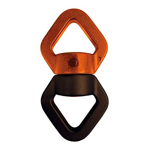 Deltaplus TC040 Doppelter Wirbelkarabiner, Schwarz-Orange, Größe Einzelgrösse Deltaplus TC040 Doppelter Wirbelkarabiner, Schwarz-Orange, Größe Einzelgrösse von Deltaplus