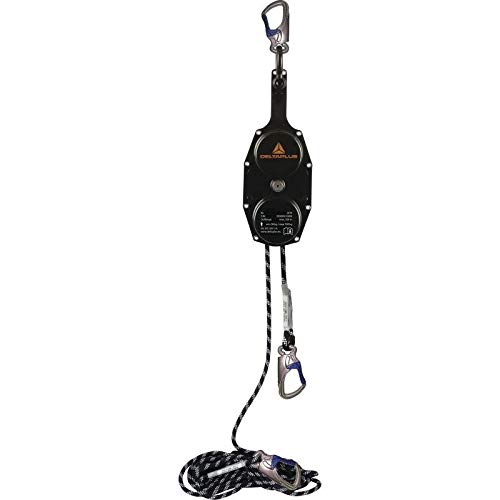 Deltaplus TC062 Abseilgerät Und Rettungsgerät Für Selbstrettung, Schwarz, Größe Einzelgrösse von Deltaplus