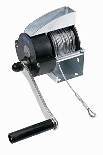 Deltaplus TR003K Manuelle Seilwinden 300 Kg - 30 M, Stahl, Größe 30 m von Deltaplus
