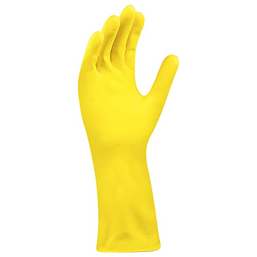 Deltaplus VE200JA07 Handschuhe Aus Latex Velourisiert, Gelb, Größe 7/8 Deltaplus VE200JA07 Handschuhe Aus Latex Velourisiert, Gelb, Größe 7/8 von Deltaplus