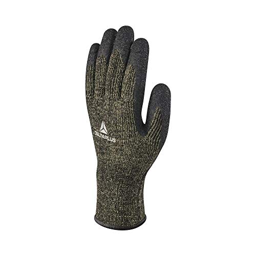 Deltaplus VV731NO10 Strickhandschuh Polycotton/Para-Aramid - Handfläche Mit Latex-Beschichtung, Schwarz, Größe 10 Deltaplus VV731NO10 Strickhandschuh Polycotton/Para-Aramid - Handfläche Mit Latex-Beschichtung, Schwarz, Größe 10 von Deltaplus