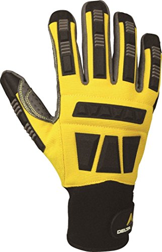 Deltaplus VV810JA07 Feinstrickhandschuh 100% Polyamid - Pu-Beschichtete Handfläche Lösemittelfrei - 13Er Teilung, Gelb-Schwarz, Größe 07 Deltaplus VV810JA07 Feinstrickhandschuh 100% Polyamid - Pu-Beschichtete Handfläche Lösemittelfrei - 13Er Teilung, Gelb-Schwarz, Größe 07 von Deltaplus