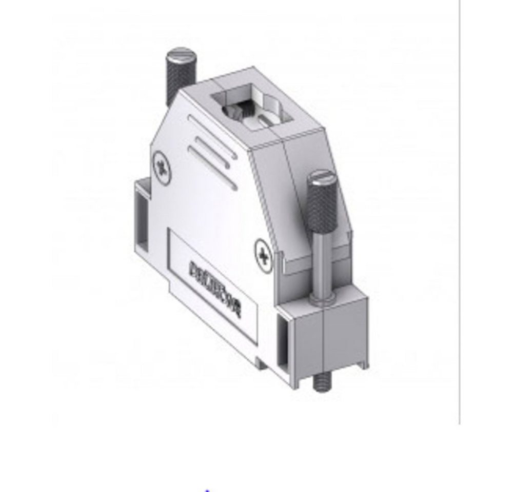 Deltron Connectors Deltron Connectors DHM 25 UN4 D-SUB Gehäuse Polzahl: 25 Kunststoff, m Kabelzubehör, (DHM 25 UN4) von Deltron Connectors
