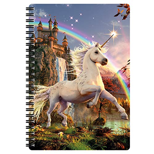 3D LiveLife A5 Notizbuch - Einhorn-Abendstern von Deluxebase. 80-seitiges 3D-Einhorn-Notizbuch. Schul- oder Büromaterial mit Kunstwerken, von renommierten Künstler David Penfound lizenziert 3D LiveLife A5 Notizbuch - Einhorn-Abendstern von Deluxebase. 80-seitiges 3D-Einhorn-Notizbuch. Schul- oder Büromaterial mit Kunstwerken, von renommierten Künstler David Penfound lizenziert von Deluxebase