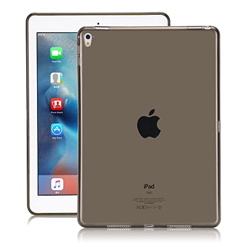 Demacia Demacia iPad Pro 10.5'' 2017 / Air3 3rd Gen 2019 Hülle, Asgens Schwarz Klar Slim Silicon Case Flexible Weich TPU Stoßfest Tablet Computer für 2017 Air 3 2019 von Demacia