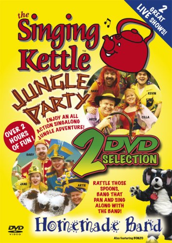 The Singing Kettle - Jungle Party & Homemade Band Double DVD [UK Import] von Demand Media Limited