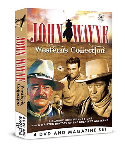 John Wayne Westerns Collection - 4 DVD & Bookazine BOXSET von Demand Media