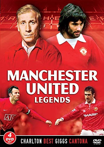 Manchester United Legends [4 DVD SET] Charlton, Best, Giggs & Cantona Man Utd von Demand Media