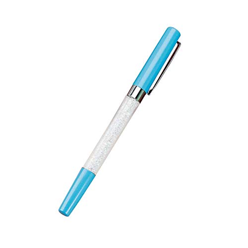 Demarkt Kristall Kugelschreiber Druckkugelschreiber Metall Kristalle Strass Stift Briefpapier Büro Schulbedarf Schreibwaren 0,5mm Blau von Demarkt