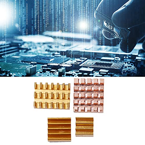 Aluminium-Kühlkörper, selbstklebender CPU-Kühler für MOS-Modul für Motherboard-CPU für Elektronenröhre von Demeras