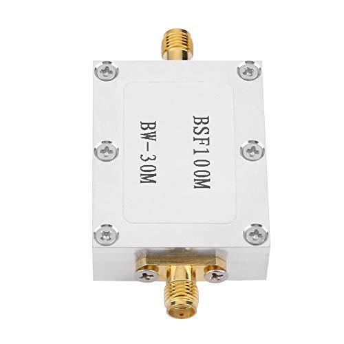 Band-Stop-Filter, stabile Aluminiumlegierung, 1–3000 MHz, 88–108 m, 88–108 m, Filter zur Unterdrückung eines bestimmten Frequenzbandsignals. Elektriker Elektrik von Demeras